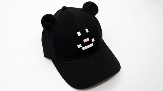 QSMP Black Cucurucho Cap