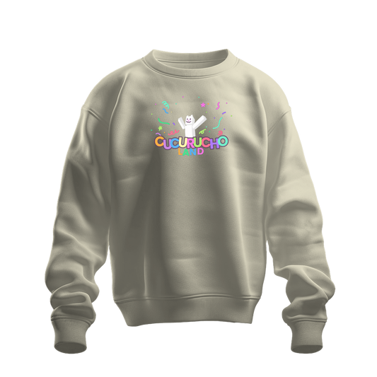 Cucurucho Land Beige Crewneck