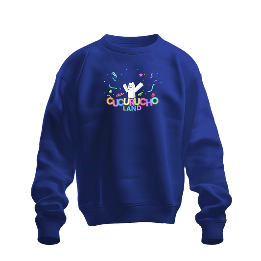 Cucurucho Land Blue Crewneck