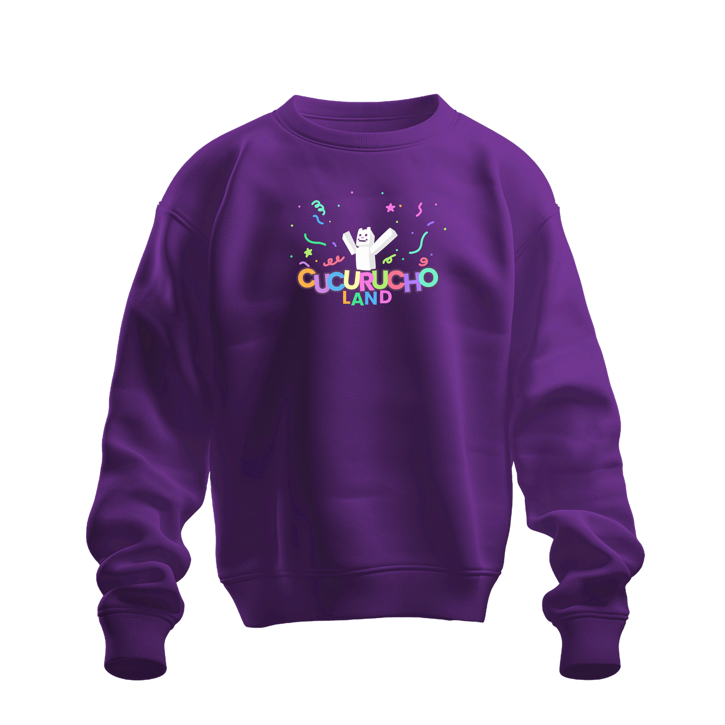 Cucurucho Land Purple Crewneck
