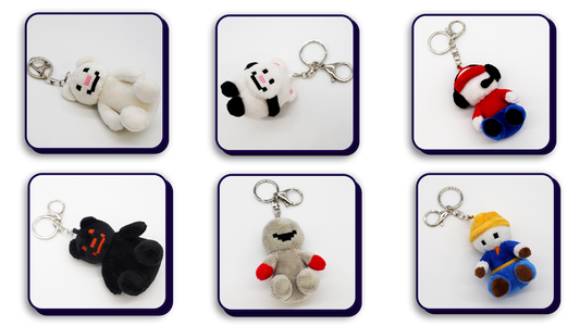 All Plush Keychains